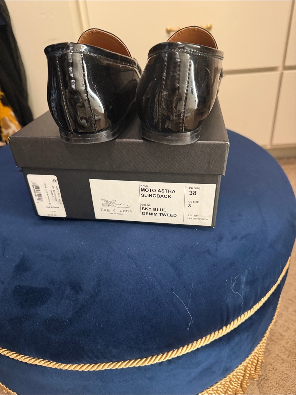 Gucci Black Patent Leather Horsebit Loafers - Picture 4 of 5
